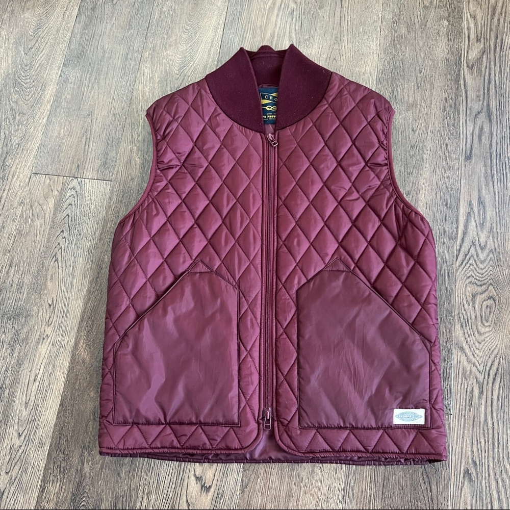 CPO Provisions x Urban Outfitters Maroon Vest